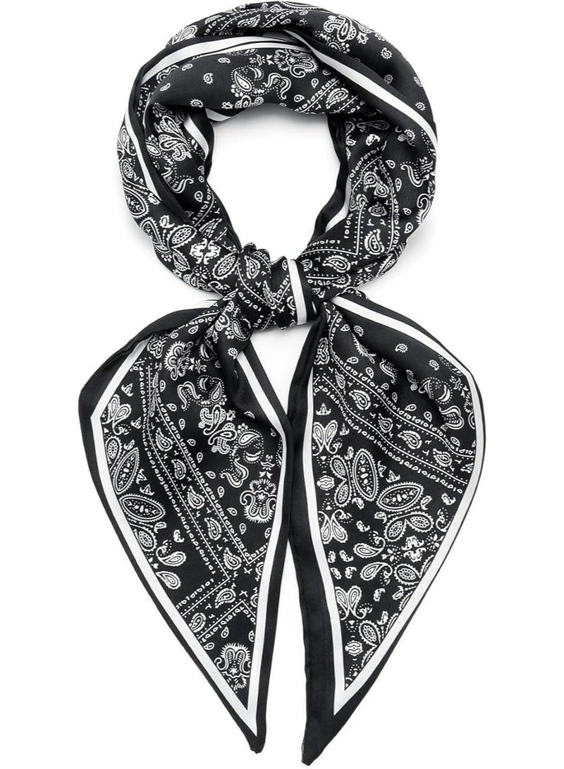 حرير مثل الوشاح للنساء حزام وشاح الحزام الساتان لربطة وشاح للأزياء لربط الشعر لملحقات حقيبة اليد سحر - Image 1